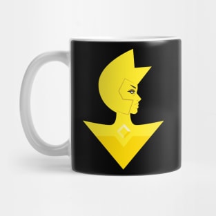 Yellow Diamond Mug